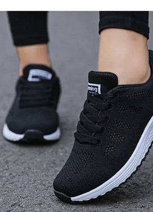 Women Casual Shoes Fashion Breathable Walking Mesh Flat Shoes Sneakers Women Gym Shoes Female Footwear