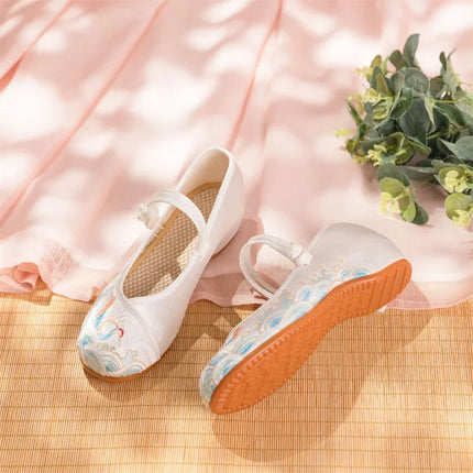 Chinese Embroidery Women Shoes Elegant