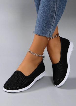 Women's summer breathable mesh flat shoes, casual sneakers - MimiStylez