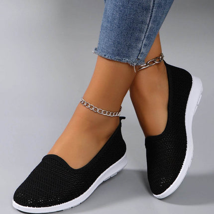 Women's summer breathable mesh flat shoes, casual sneakers - MimiStylez