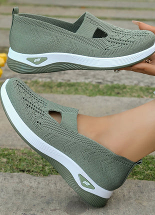Women's summer shoes - casual sneaker, simple, four seasons general light flat solid women shoes