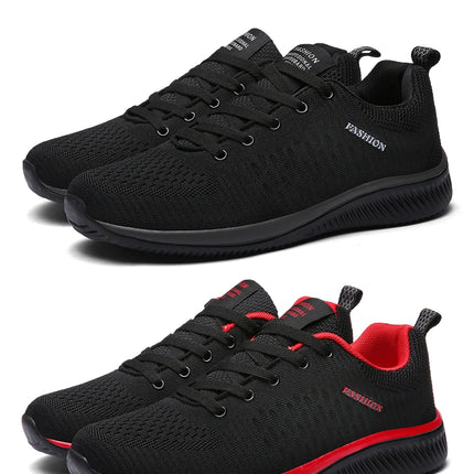 Zapatillas de correr para hombre, zapatillas informales de moda, transpirables, deportivas, ligeras y atléticas.