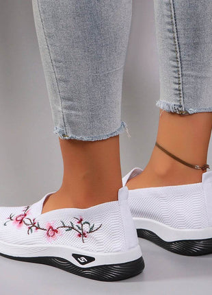 Spring and Autumn New Women's Sports Shoes Fashionable Breathable Lightweight Non-Slip Wear-Resistant Casual Sports Shoes Flat Shoes Loafers - MimiStylez