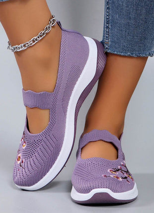 Women's summer breathable mesh flat shoes women's shoes casual shoes - MimiStylez