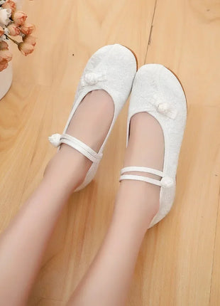 Embroidery Women Shoes, Vintage Woman Sneakers