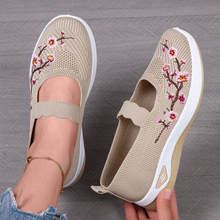 Women's summer breathable mesh flat shoes women's shoes casual shoes - MimiStylez