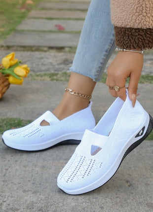 Women's summer shoes - casual sneaker, simple, four seasons general light flat solid women shoes