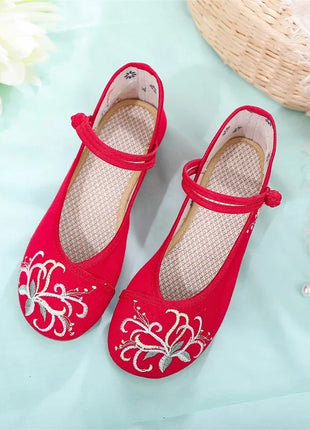 Chinese Embroidery Women Shoes Elegant