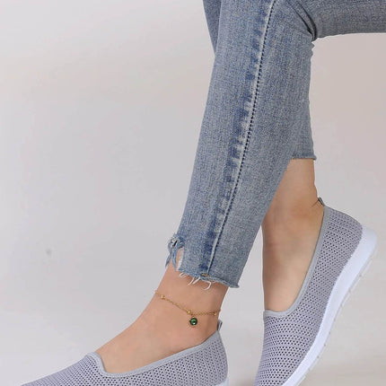 Women's summer breathable mesh flat shoes, casual sneakers - MimiStylez