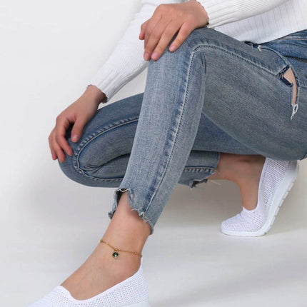 Women's summer breathable mesh flat shoes, casual sneakers - MimiStylez