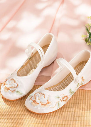 Embroidery Women Shoes, Vintage Woman Sneakers