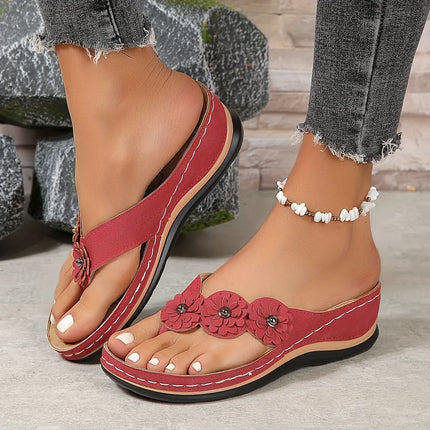Flip-Flops for Women - Comfy Slip-On Casual Outdoor Footwear