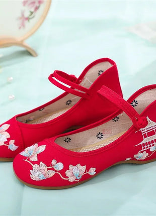 Embroidery Women Shoes, Vintage Woman Sneakers