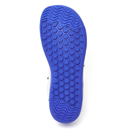 HOBIBEAR Zapatos descalzos de punta ancha para unisex, zapatillas minimalistas de cuero artificial, ligeras y ajustables, sin cordones para caminar