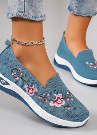Spring and Autumn New Women's Sports Shoes Fashionable Breathable Lightweight Non-Slip Wear-Resistant Casual Sports Shoes Flat Shoes Loafers - MimiStylez