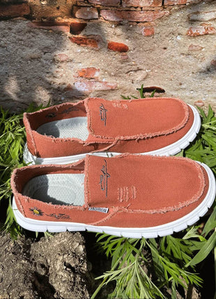 Women's shoes Daisy embroidery, casual sneaker - MimiStylez