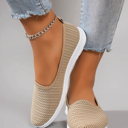 Women's summer breathable mesh flat shoes, casual sneakers - MimiStylez