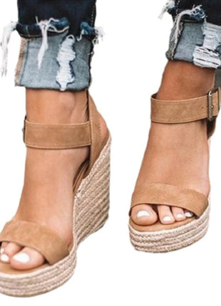 High Heels Women Wedge Heel Sandals Party Platform Wedges Heeled