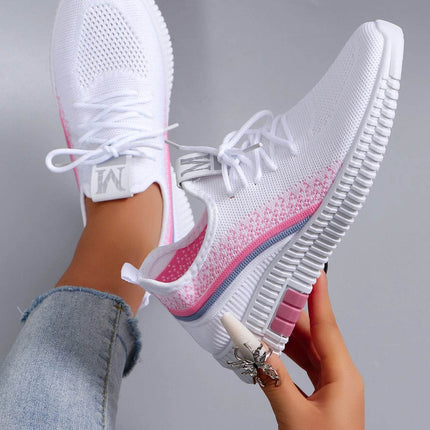Women's summer breathable mesh flat shoes, women's shoes, casual sneakers shoes - MimiStylez
