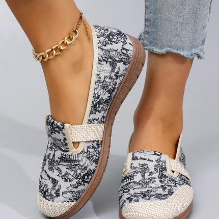 Zapatillas deportivas informales para mujer, cómodas, transpirables, ligeras y resistentes al desgaste, con suela blanda.