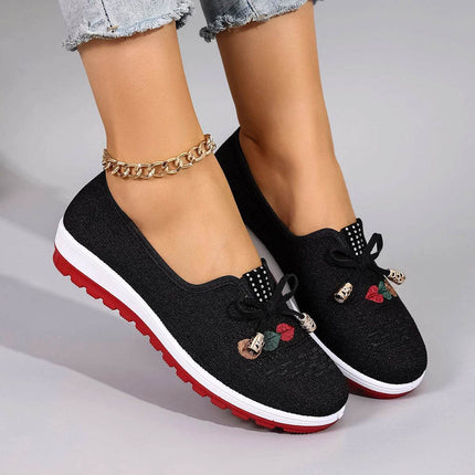 Women's Summer Breathable Mesh Flat Shoes, Women's Shoes, Casual Sneakers Shoes - MimiStylez