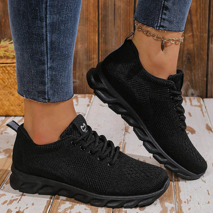 Women's shoes breathable sneakers, casual sneaker lace-up hoes, lightweight shoes - MimiStylez