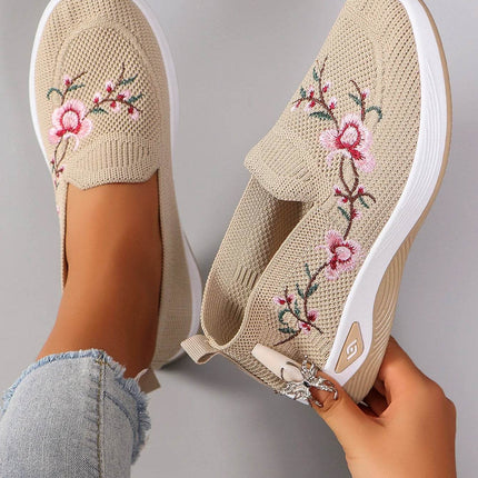 Women's summer breathable mesh flat shoes, women's shoes, casual sneakers - MimiStylez