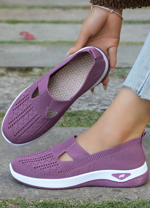 Women's summer shoes - casual sneaker, simple, four seasons general light flat solid women shoes