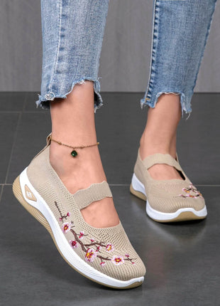 Women's summer breathable mesh flat shoes women's shoes casual shoes - MimiStylez