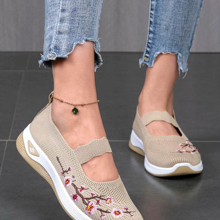 Women's summer breathable mesh flat shoes women's shoes casual shoes - MimiStylez