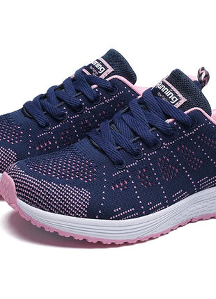 Women Casual Shoes Fashion Breathable Walking Mesh Flat Shoes Sneakers Women Gym Shoes Female Footwear