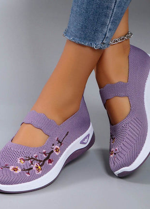 Women's summer breathable mesh flat shoes women's shoes casual shoes - MimiStylez