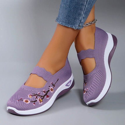 Women's summer breathable mesh flat shoes women's shoes casual shoes - MimiStylez