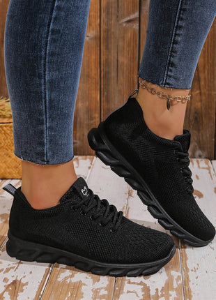 Women's shoes breathable sneakers, casual sneaker lace-up hoes, lightweight shoes - MimiStylez
