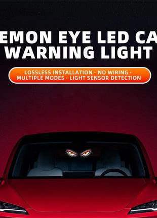 Neon Eye Solar Powered