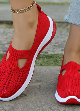 Women's summer shoes - casual sneaker, simple, four seasons general light flat solid women shoes