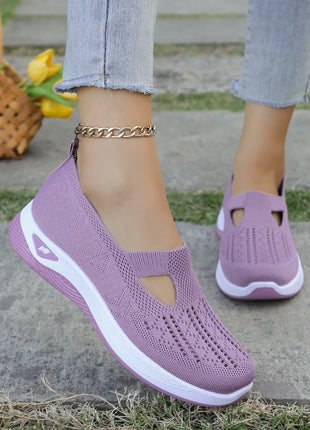 Women's summer shoes - casual sneaker, simple, four seasons general light flat solid women shoes