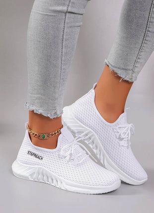 Women's summer breathable mesh flat shoes, women's shoes - MimiStylez