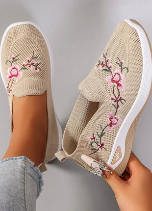 Spring and Autumn New Women's Sports Shoes Fashionable Breathable Lightweight Non-Slip Wear-Resistant Casual Sports Shoes Flat Shoes Loafers - MimiStylez