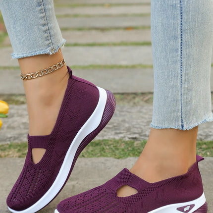 Zapatos de verano para mujer: zapatillas informales, sencillas, para las cuatro estaciones, ligeras, planas y lisas.