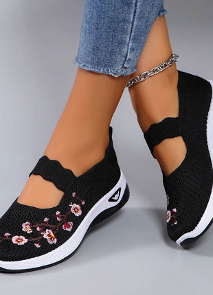 Women's summer breathable mesh flat shoes women's shoes casual shoes - MimiStylez