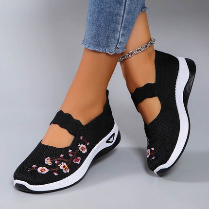 Women's summer breathable mesh flat shoes women's shoes casual shoes - MimiStylez