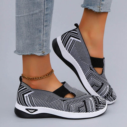 Women's summer breathable mesh flat shoes casual sneakers shoes - MimiStylez