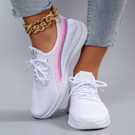 Women's summer breathable mesh flat shoes, women's shoes, casual sneakers shoes - MimiStylez