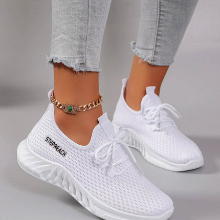 Women's summer breathable mesh flat shoes, women's shoes - MimiStylez