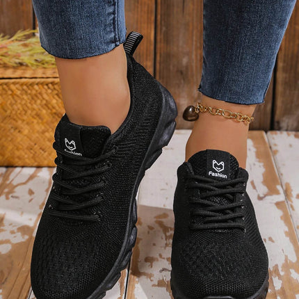 Women's shoes breathable sneakers, casual sneaker lace-up hoes, lightweight shoes - MimiStylez