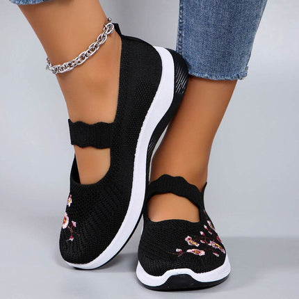 Women's summer breathable mesh flat shoes women's shoes casual shoes - MimiStylez