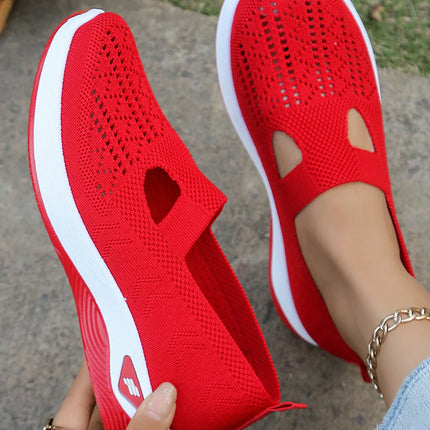 Zapatos de verano para mujer: zapatillas informales, sencillas, para las cuatro estaciones, ligeras, planas y lisas.