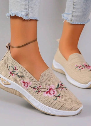 Women's summer breathable mesh flat shoes, women's shoes, casual sneakers - MimiStylez