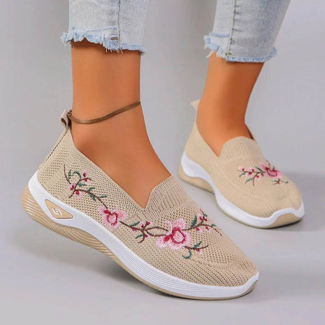 Women's summer breathable mesh flat shoes, women's shoes, casual sneakers - MimiStylez